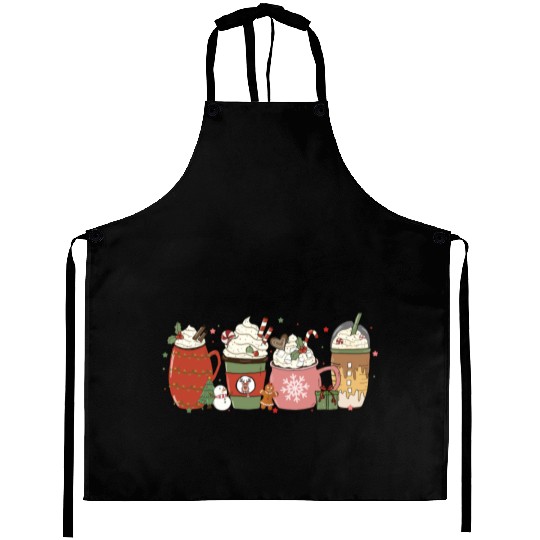 Hot Chocolate Cup Peppermint Mocha Aprons