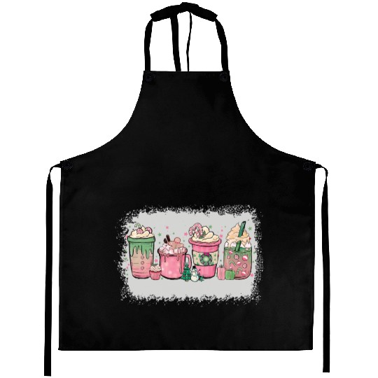 Hot Chocolate Cup Peppermint Mocha Aprons