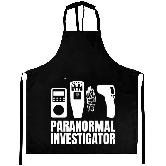Ghost Hunting Paranormal Investigator Aprons