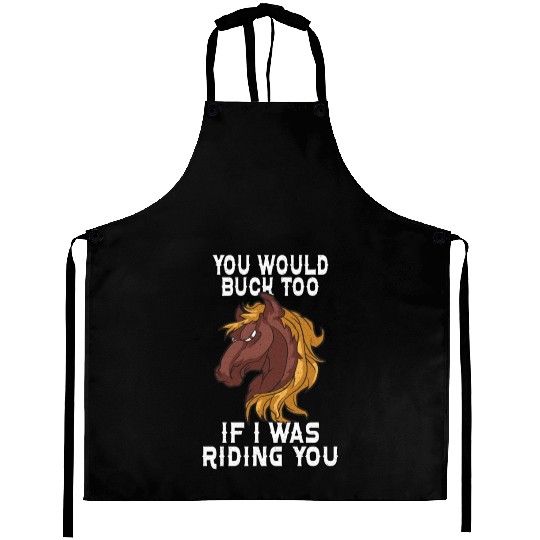 Cowboy Barn Bull Rider Rodeo Country Western Movie Aprons