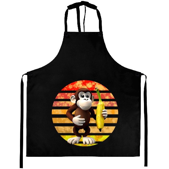 Banana monkey Aprons