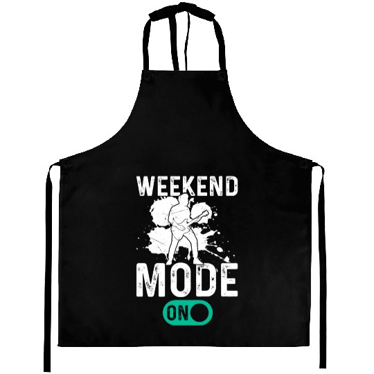 Bass Guitarist Bass Guitar Player - Weekend Mode O Aprons