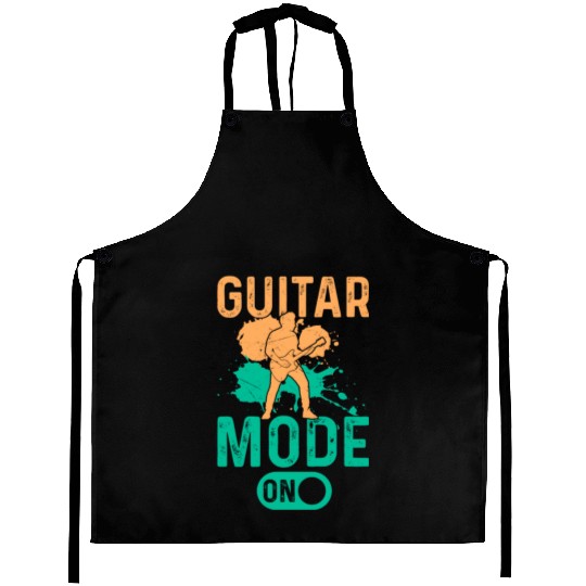 Weekend Mode On - Bass Guitar Player Bass Guitaris Aprons