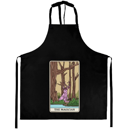 Mythical Creatures Cryptid Tarot Design for Aprons
