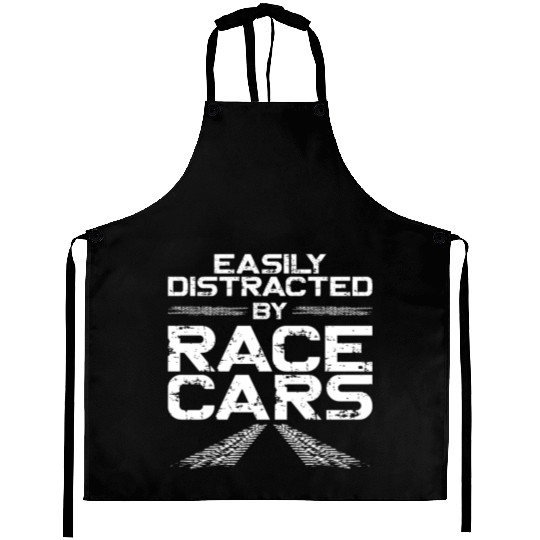 Drag Racing Race Car Vintage Aprons