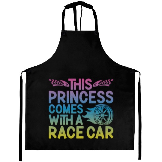 Drag Racing Race Car Girl This Aprons