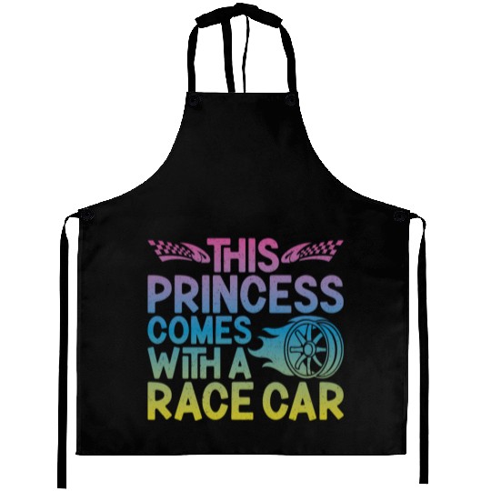 Drag Racing Race Car Girl This Aprons