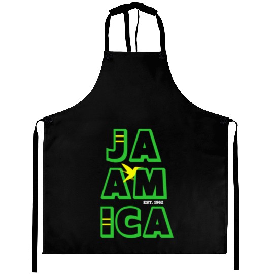 Jamaica Established 1962 Doctor Bird Unisex Aprons