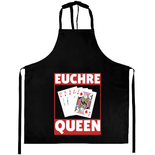 Euchre Queen - Euchre Player Card Game Euchre Aprons