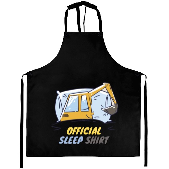 OFFICIAL SLEEP Aprons - funny sleep design