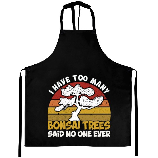 Bonsai Tree Owner Gift Bonsai Tree Gardening Aprons