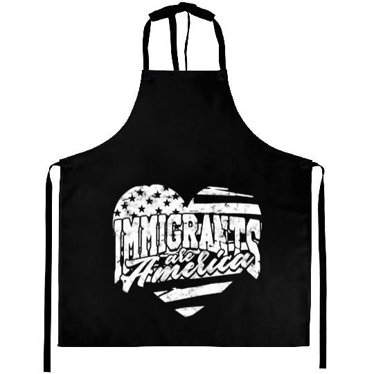 US Immigrant Indigenous USA Immigrants america Aprons