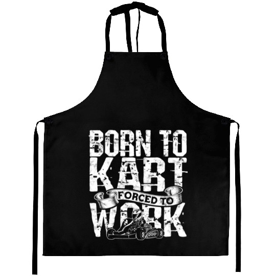 Go Kart Racer Pit Crew Car Racing Karting Aprons