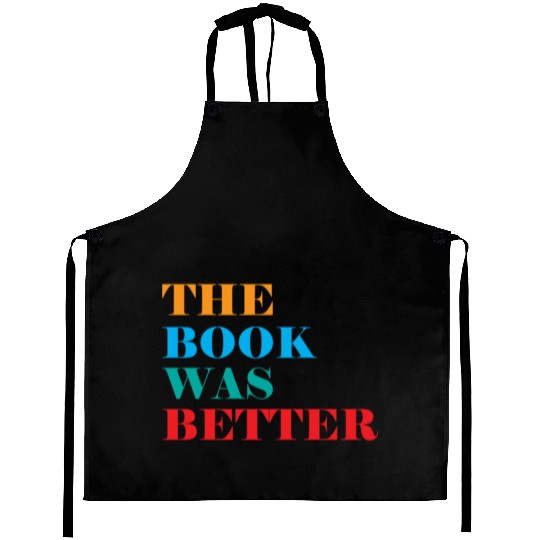 Book Club The Book Was Better Aprons