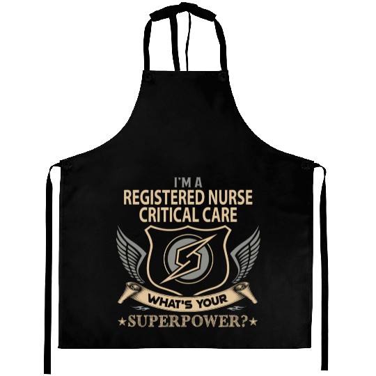 Registered Nurse Critical Care Aprons - Superpowe