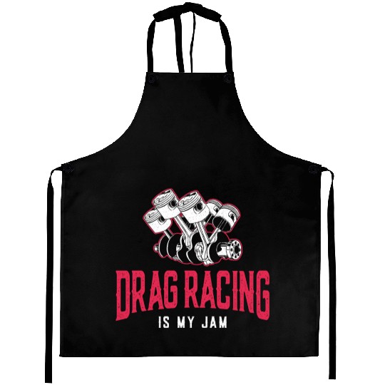 Drag Racing Race Car Girl Drag Aprons