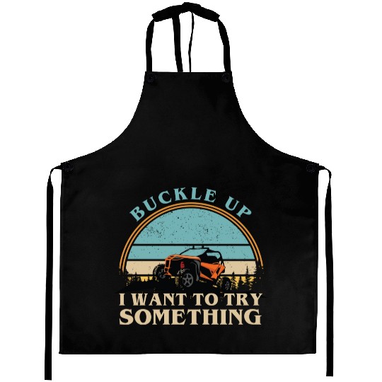 Off Road Racing Monster Truck Racer Lifestyle Gift Aprons