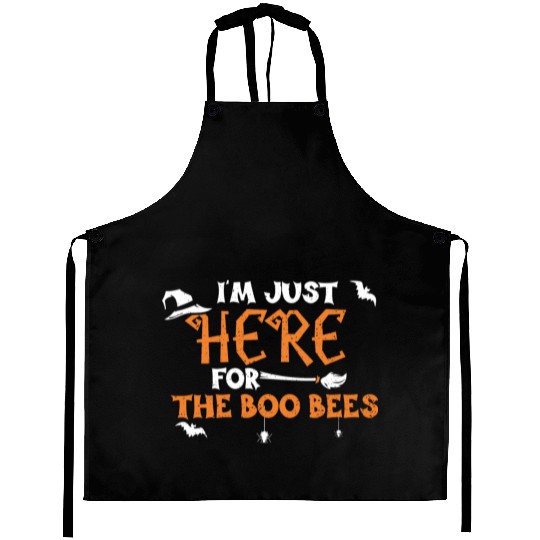 I'm Just Here For The Boo Bees Aprons