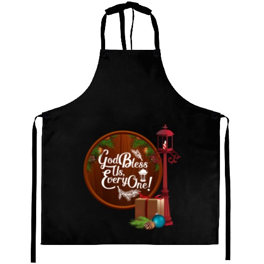 A Christmas Carol Charles Dickens God Bless Us Eve Aprons