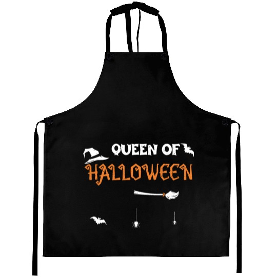 Queen Of Halloween - Halloween Aprons