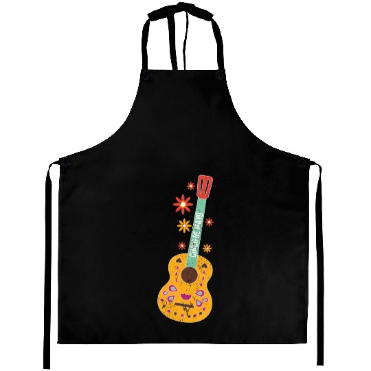 Cinco de Mayo Cute Guitar Music Guitarist Aestheti Aprons