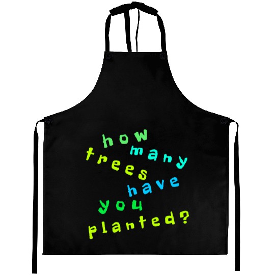 Tree Quote. Nature Environment Aprons