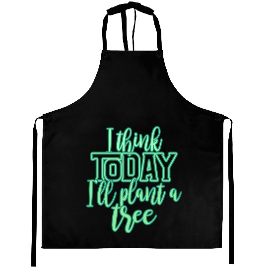 Tree Quote. Nature Quote Aprons