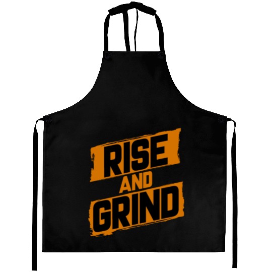 Rise and Grind Aprons