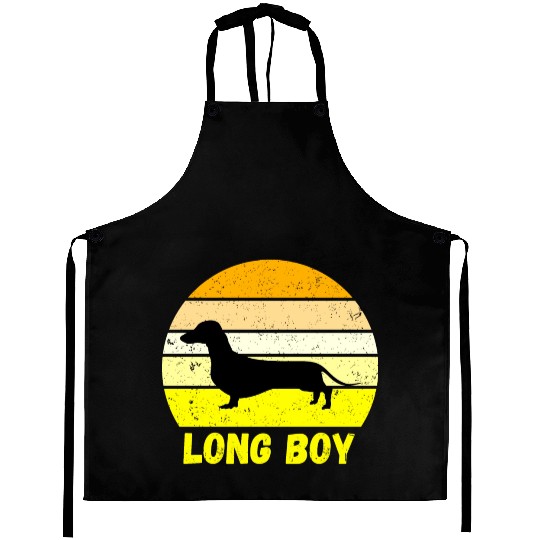 Dachshund Long Boy Aprons