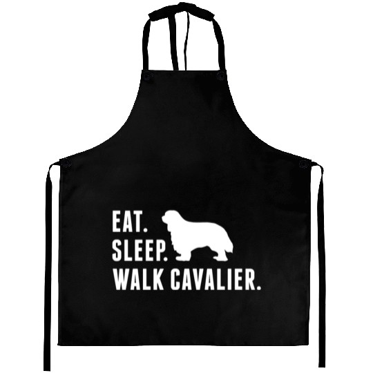 Eat Sleep Walk Cavalier King Charles Spaniel Aprons