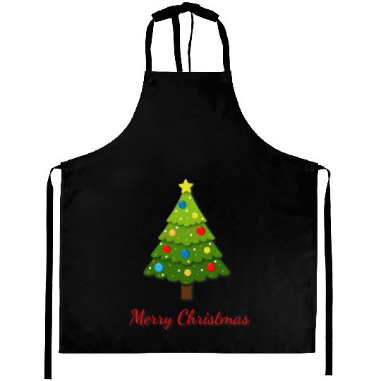 Christmas tree Aprons
