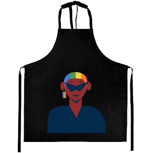 lesbian lgbtq pride valentine day 2023 valentines Aprons