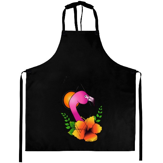 flamingo Aprons