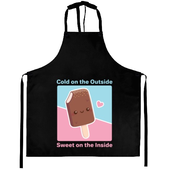 Cold on the Outside Sweet on the Inside Ice cream Aprons