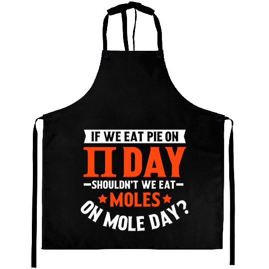 Funny Pi Day Aprons Math for Pi Day 3 14 We Eat Pie
