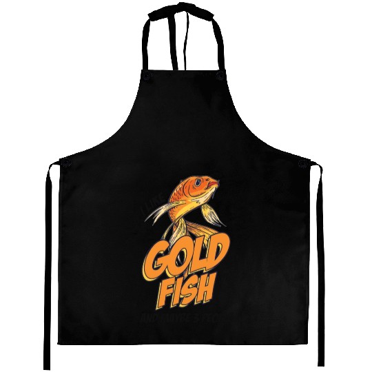 Like Goldfish And 3 People Carp Japan Aquarium Aprons