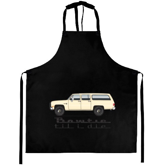 bowtie Santa Fe Tan Aprons