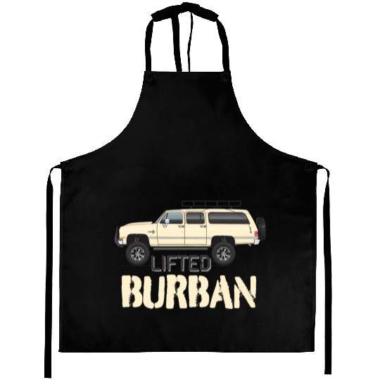 burban Santa Fe Tan Aprons
