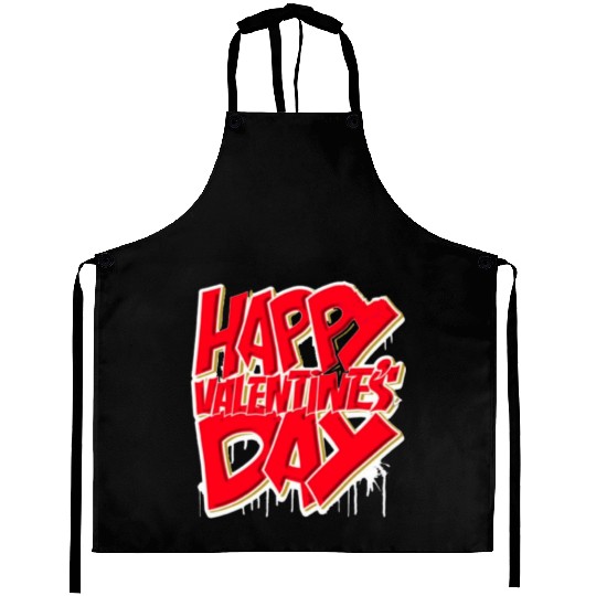 Valentine's Day love and affection Aprons