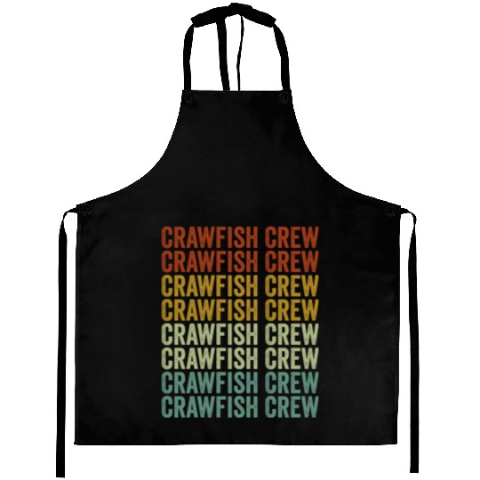 Crawfish Crew Crawfish Boil Crawfish Lover Cajun L Aprons