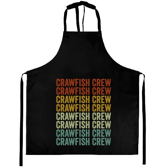 Crawfish Crew Crawfish Boil Crawfish Lover Cajun L Aprons