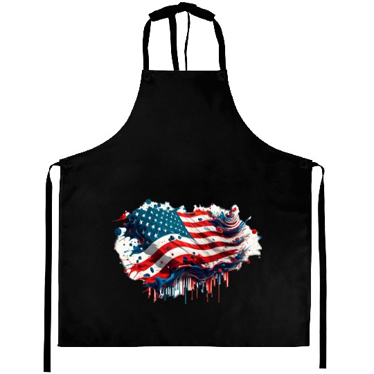 Patriotic Flow Aprons