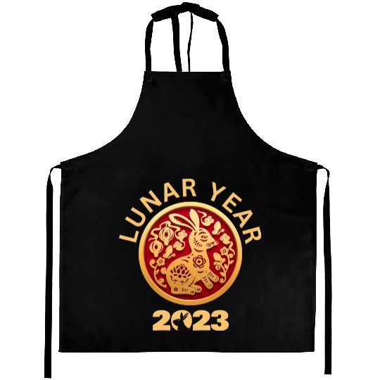 Rabbit Lunar New Year 2023 Aprons