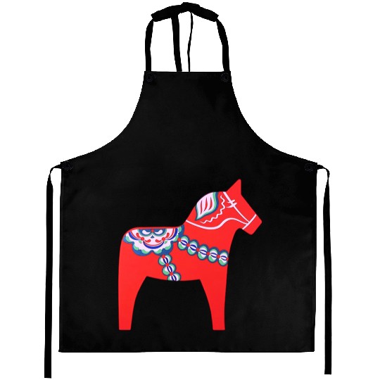 Dalarna horse Aprons