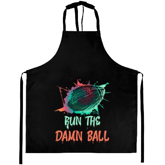 Run the Damn Ball Fantasy Football Aprons