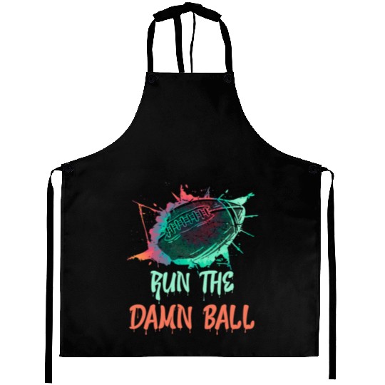 Run the Damn Ball Fantasy Football Aprons