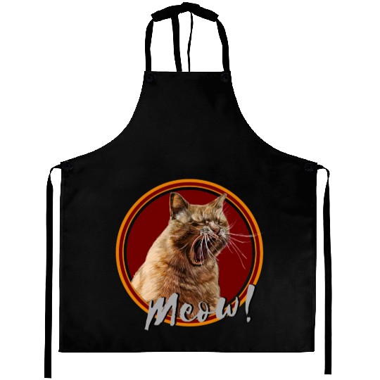 Meow Cat Aprons