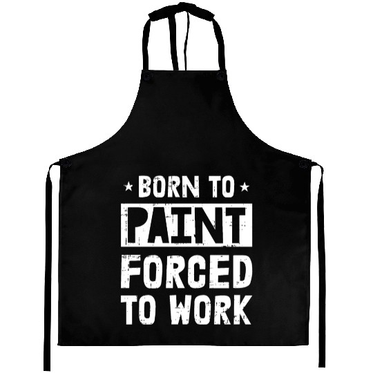 Painter Painting Funny Aprons