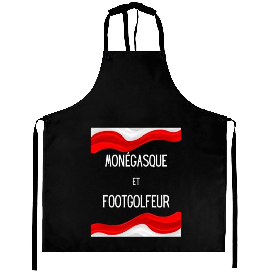 Monegasque et footgolfeur Aprons