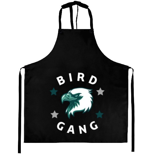 Eagle Bird Gang Funny Philadelphia Aprons